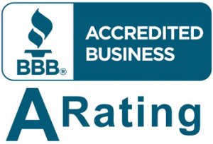 BBB Accredited Business · A Rating · since 2022